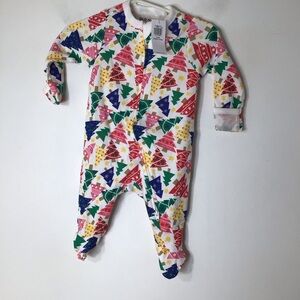 NWT Old Navy sleeper baby 0-3 months holiday Christmas